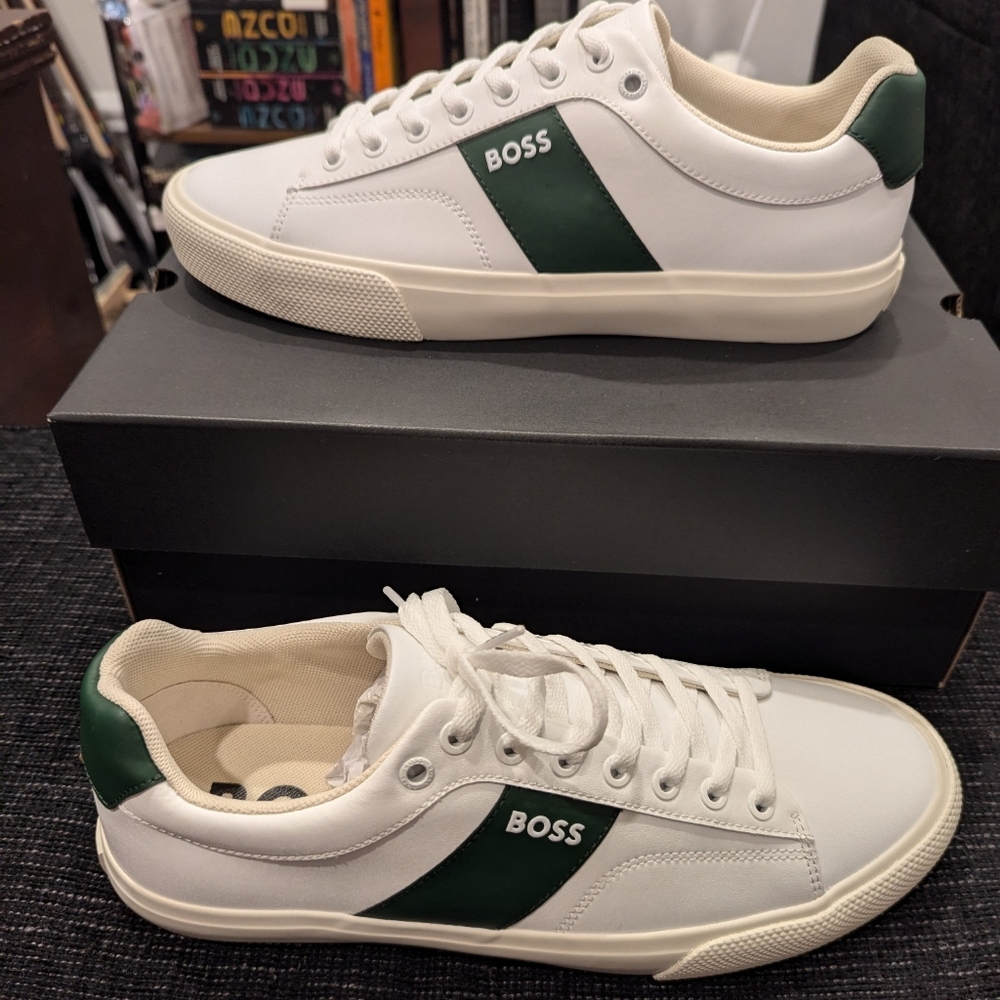 HUGO BOSS AIDEN TENNIS SHOE MEN SIZE 10 NWT